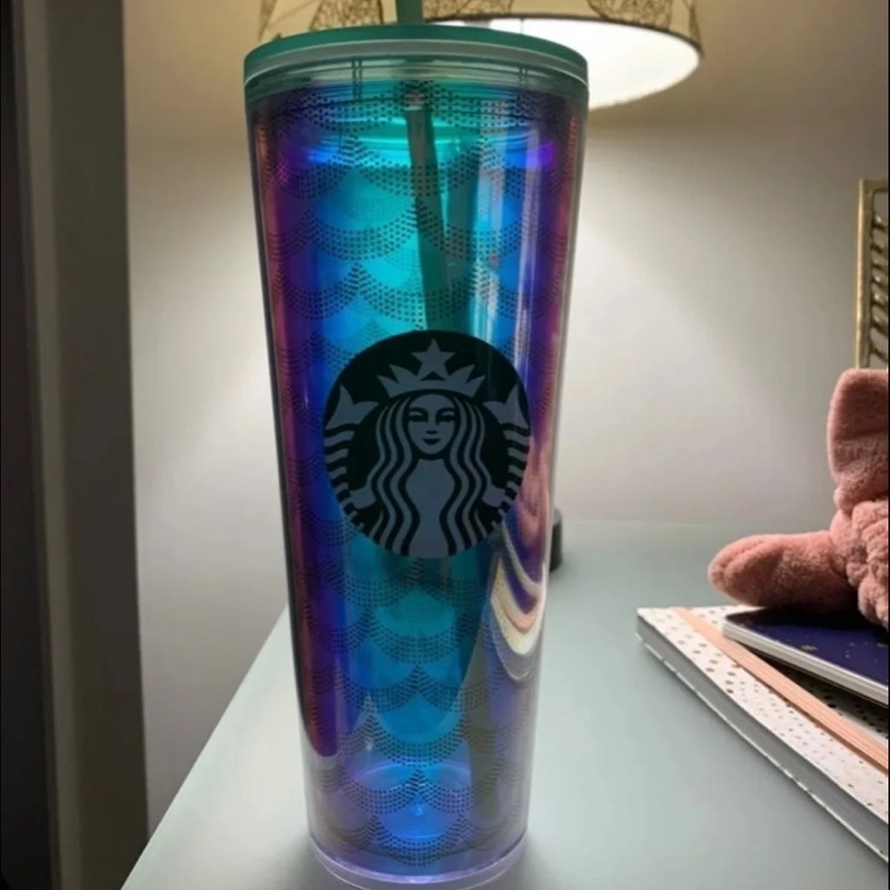 Starbucks Iridescent Mermaid Tumbler NWT